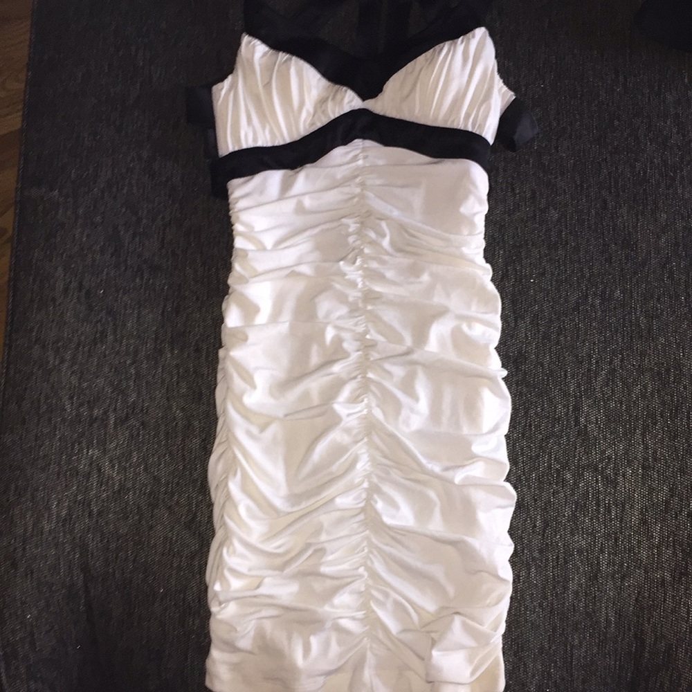 Caged back dress